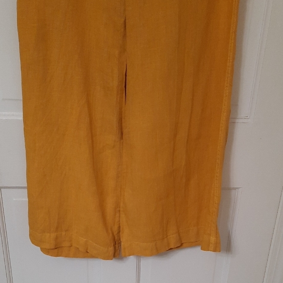 Elevenses Gold/Yellow Wide Leg Pants - Picture 6 of 13